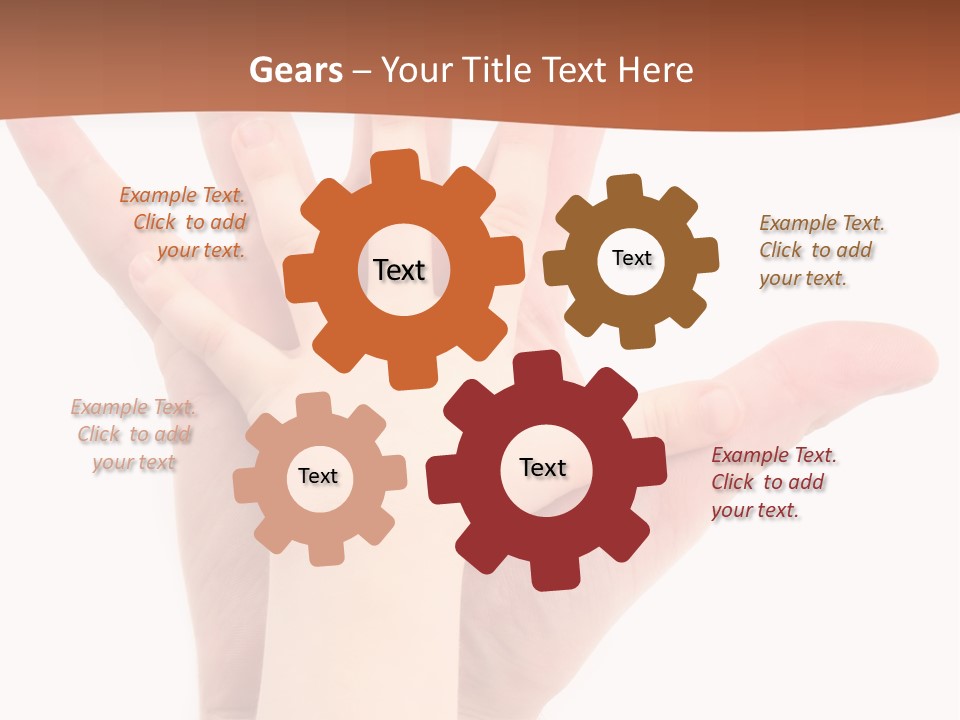 Elderly Beach Wave PowerPoint Template