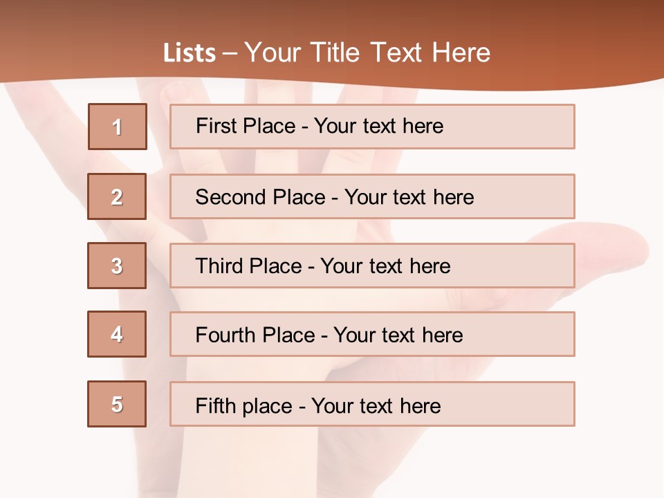 Elderly Beach Wave PowerPoint Template