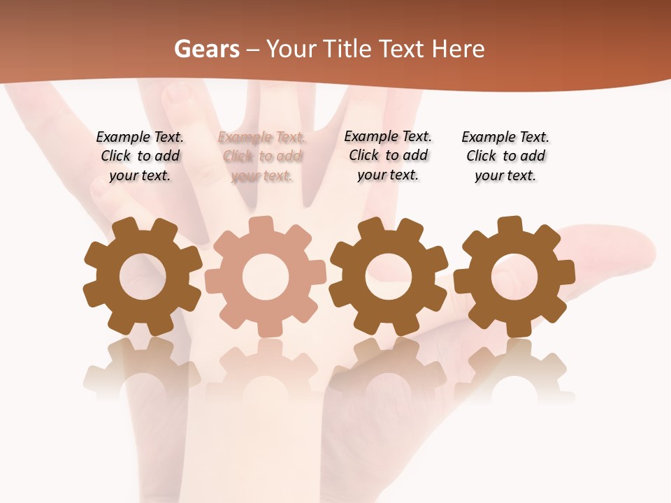 Elderly Beach Wave PowerPoint Template