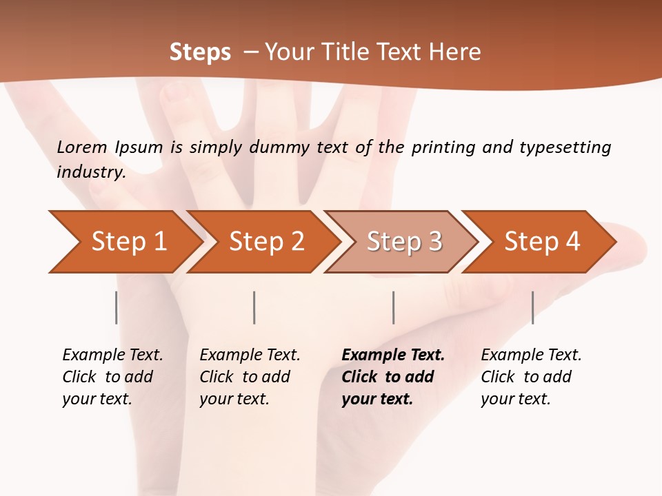 Elderly Beach Wave PowerPoint Template