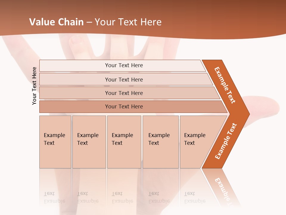 Elderly Beach Wave PowerPoint Template