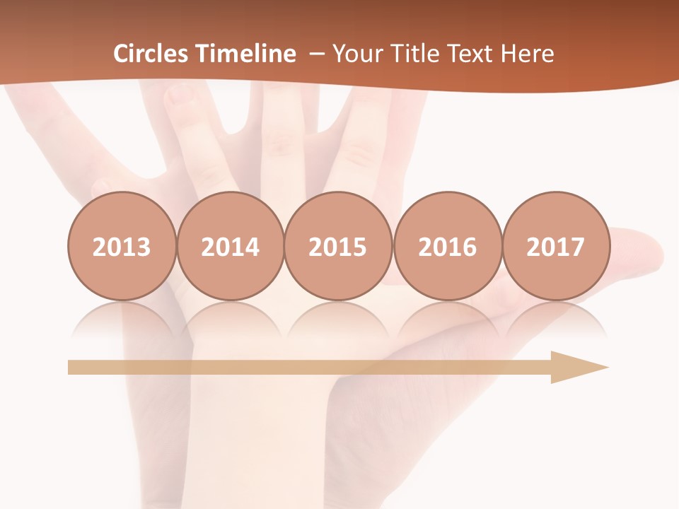 Elderly Beach Wave PowerPoint Template