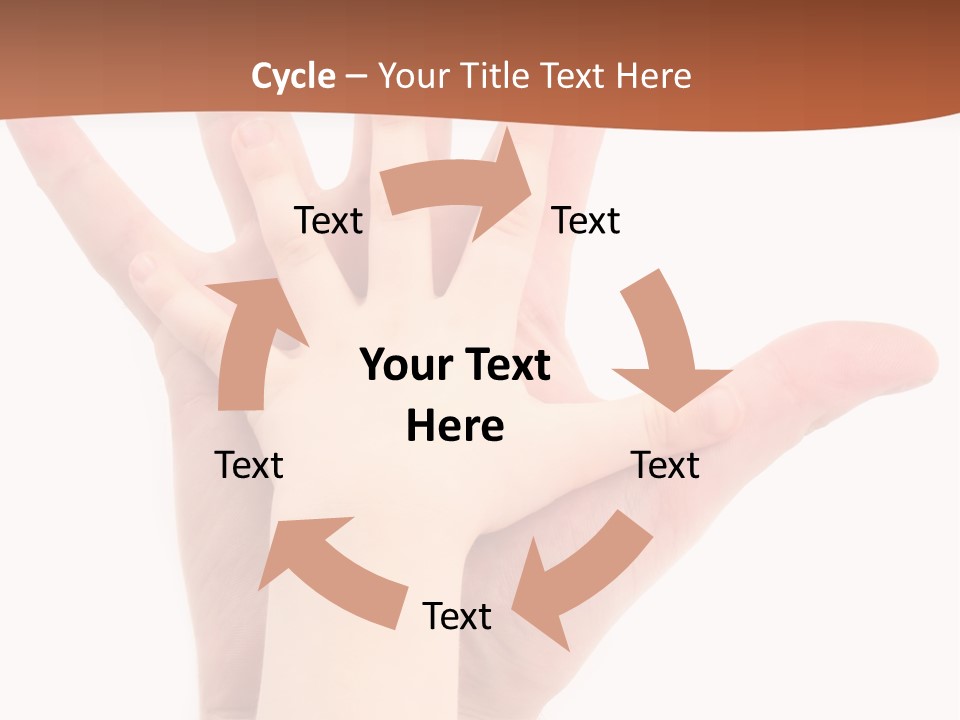 Elderly Beach Wave PowerPoint Template