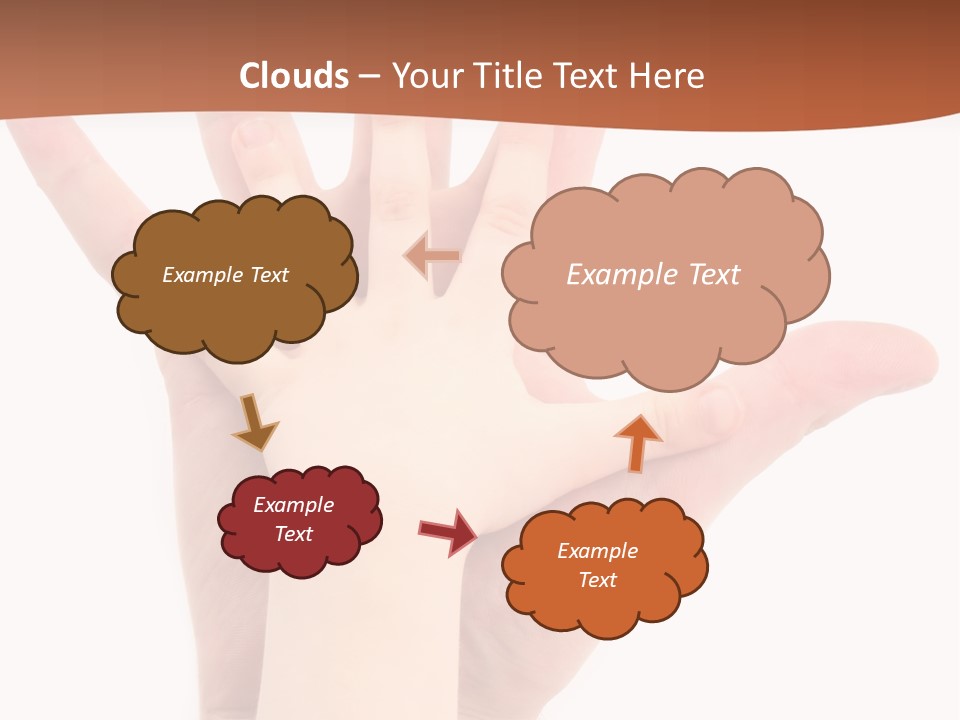 Elderly Beach Wave PowerPoint Template