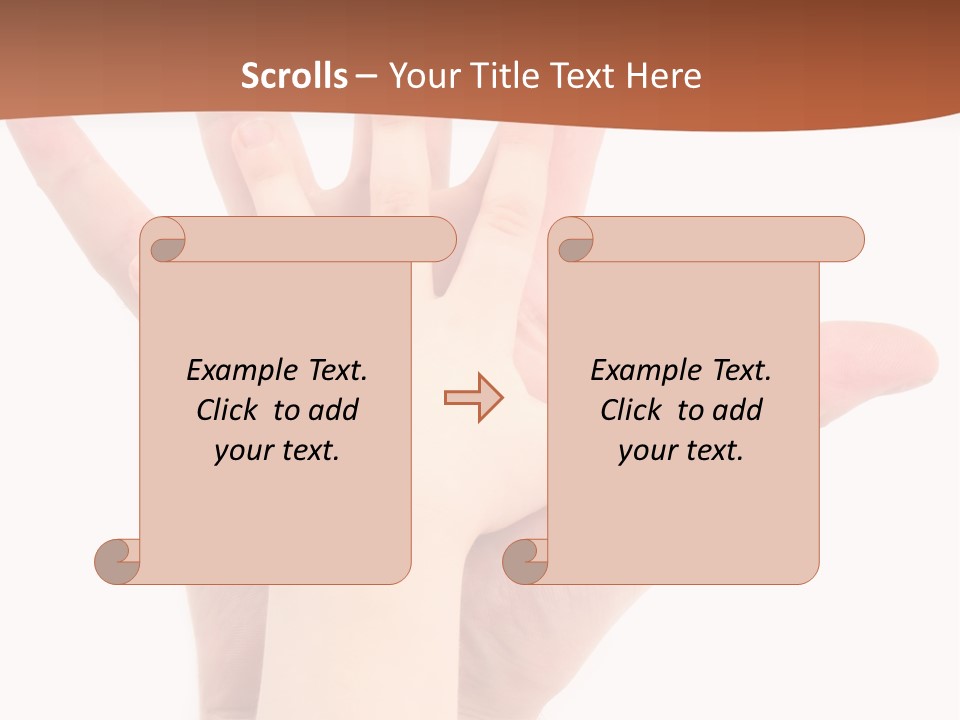 Elderly Beach Wave PowerPoint Template