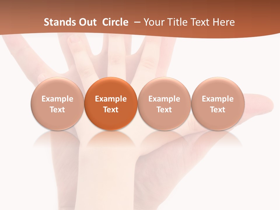 Elderly Beach Wave PowerPoint Template