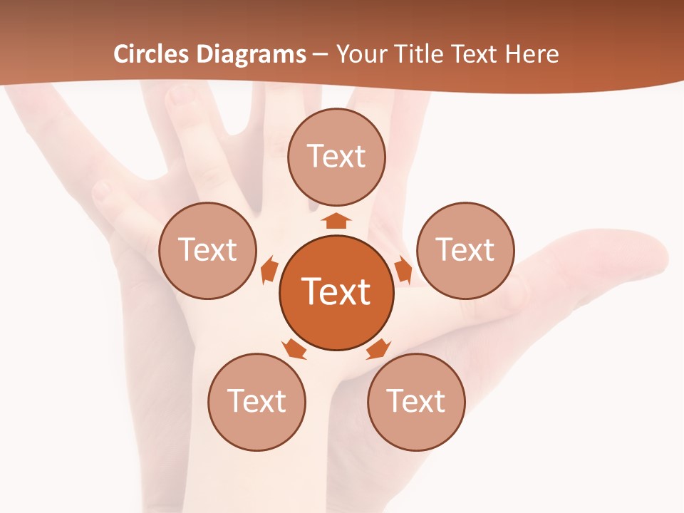 Elderly Beach Wave PowerPoint Template