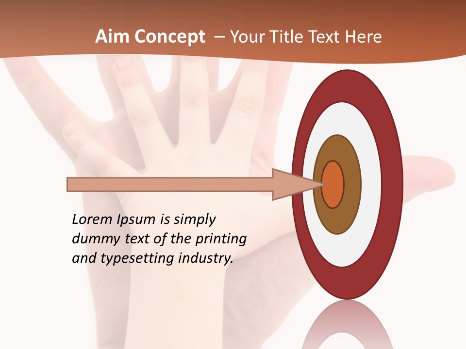 Elderly Beach Wave PowerPoint Template