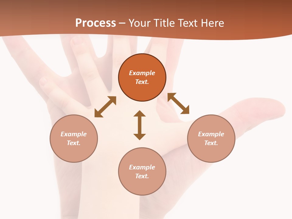 Elderly Beach Wave PowerPoint Template