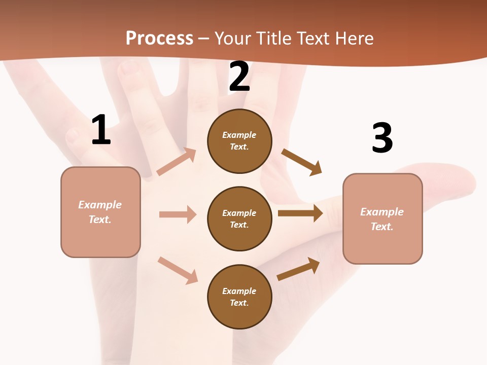 Elderly Beach Wave PowerPoint Template