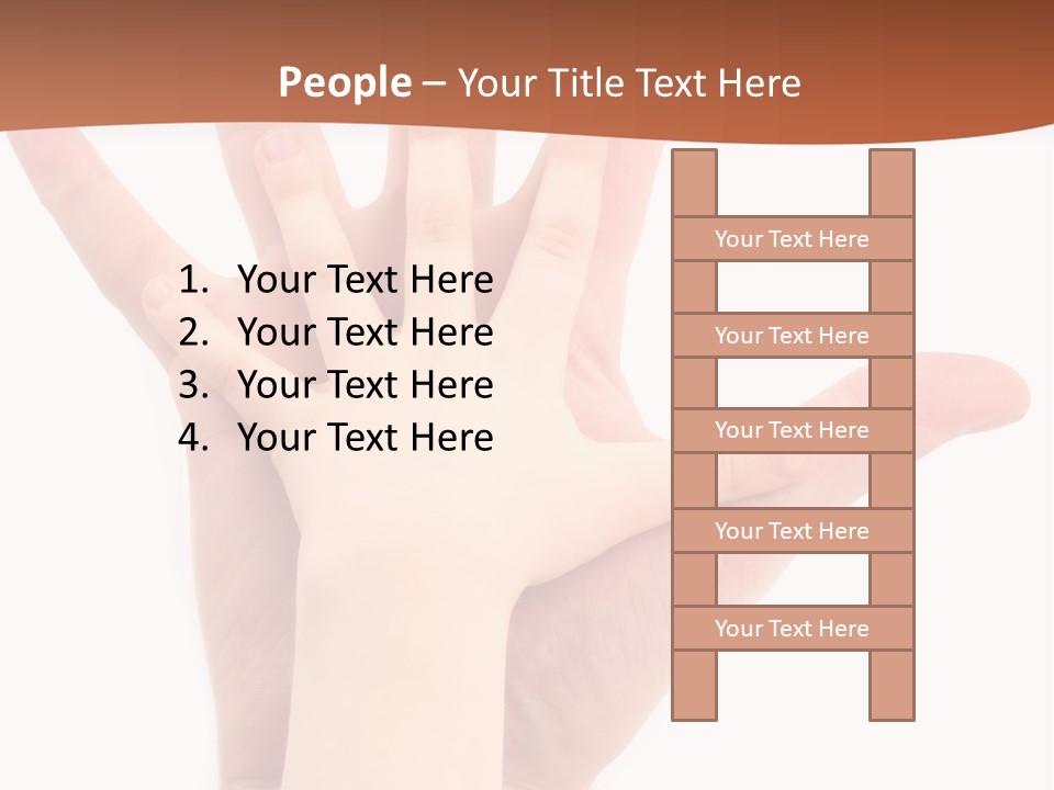 Elderly Beach Wave PowerPoint Template