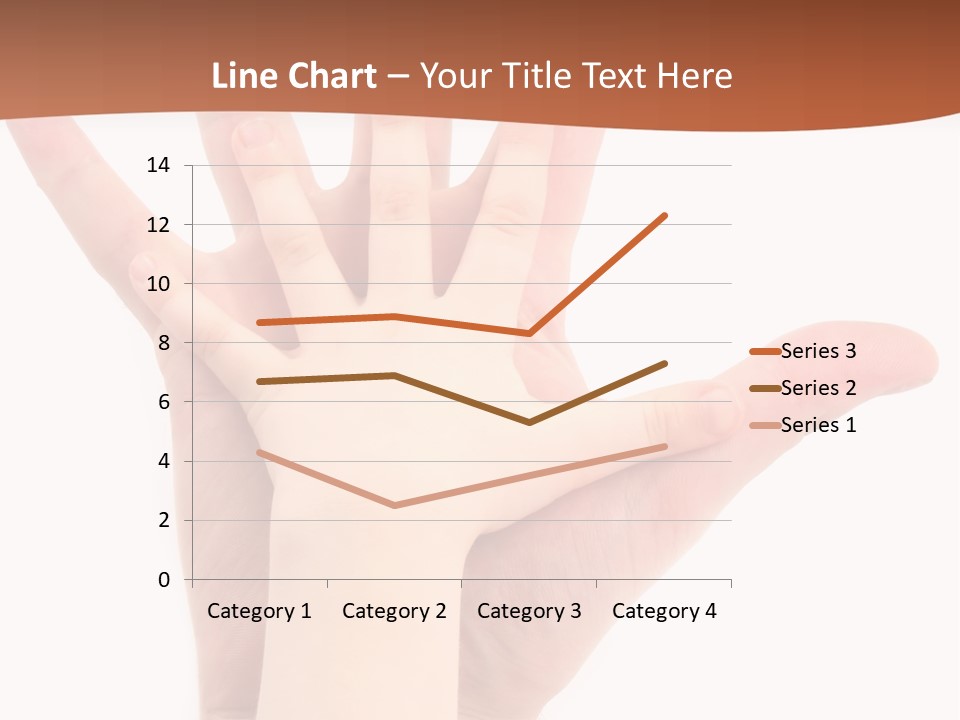 Elderly Beach Wave PowerPoint Template