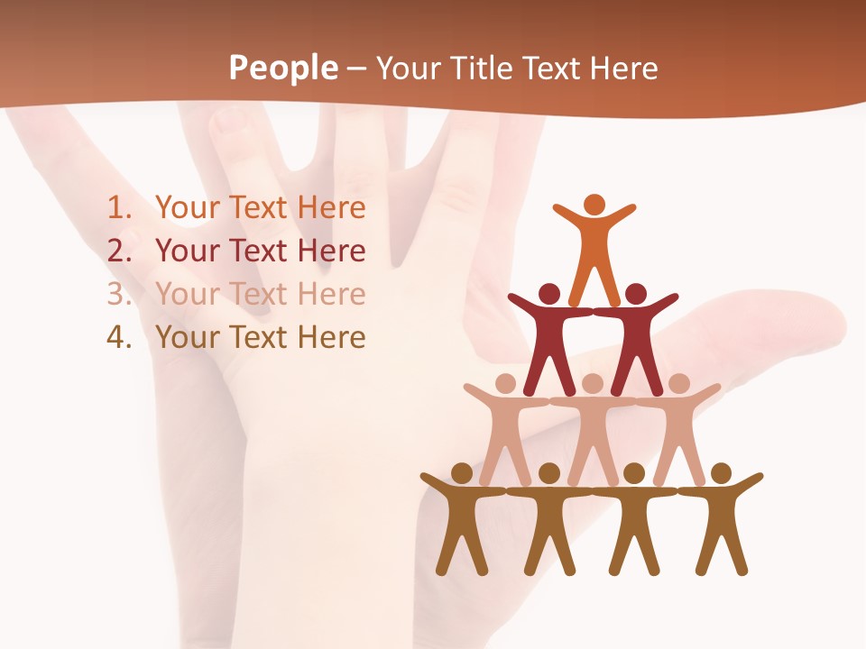 Elderly Beach Wave PowerPoint Template