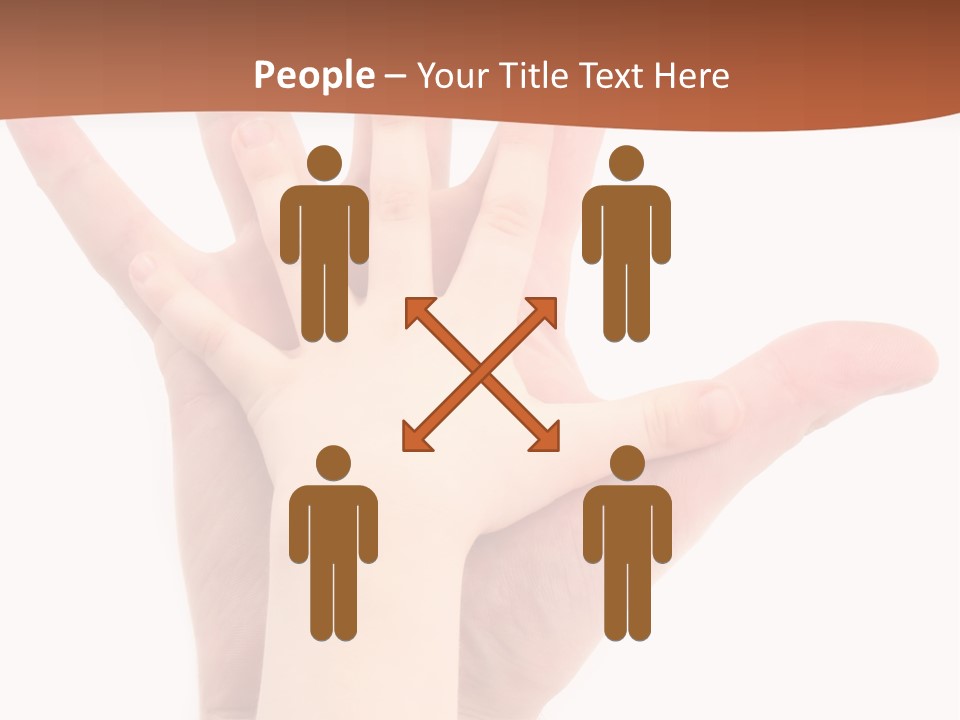 Elderly Beach Wave PowerPoint Template