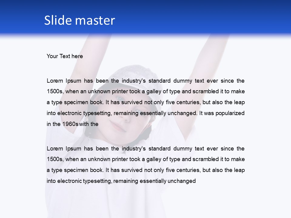 Wave Family Sunrise PowerPoint Template