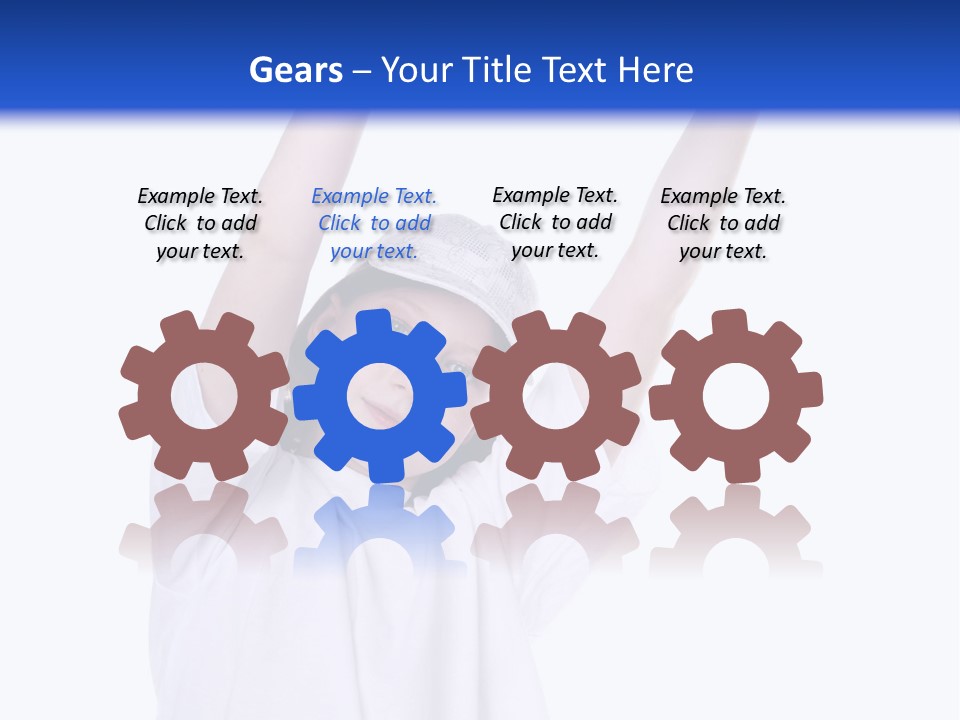 Wave Family Sunrise PowerPoint Template