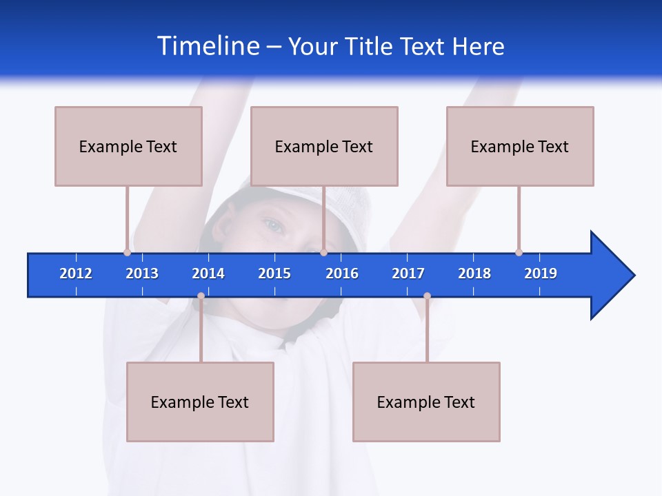 Wave Family Sunrise PowerPoint Template