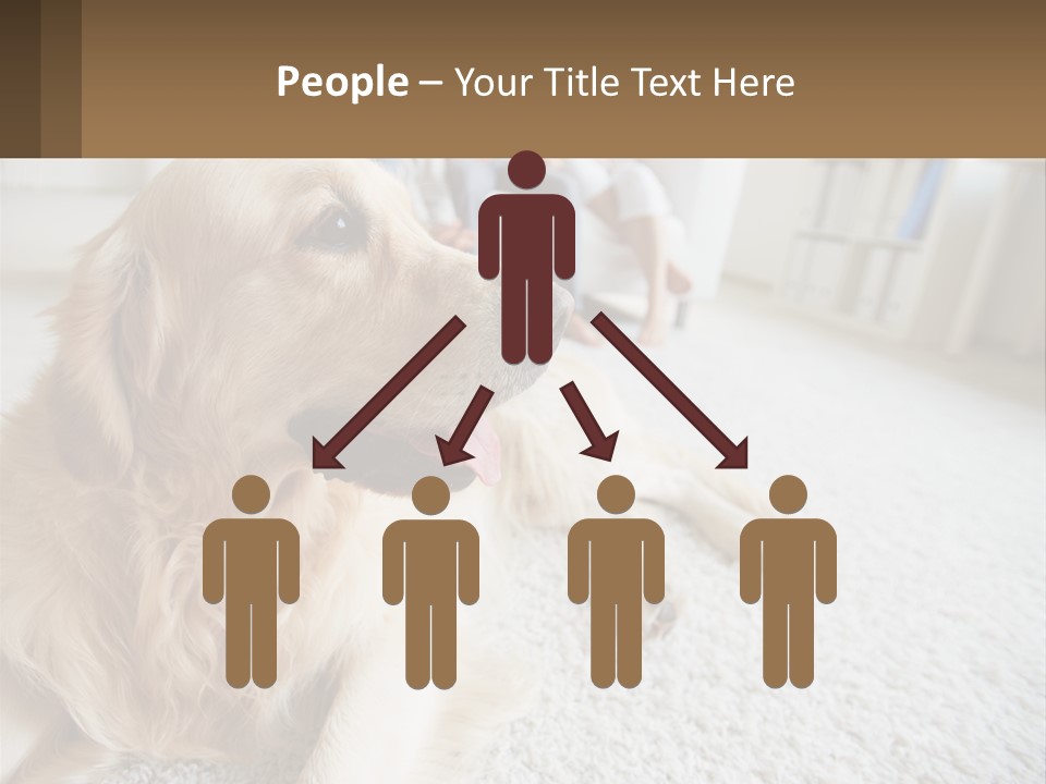 Parent Elderly Standing PowerPoint Template