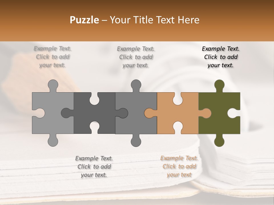 Water Ocean Daughter PowerPoint Template