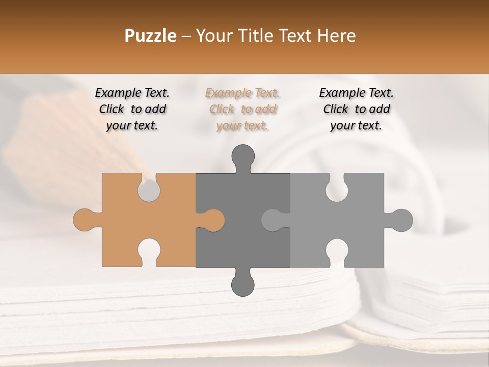 Water Ocean Daughter PowerPoint Template