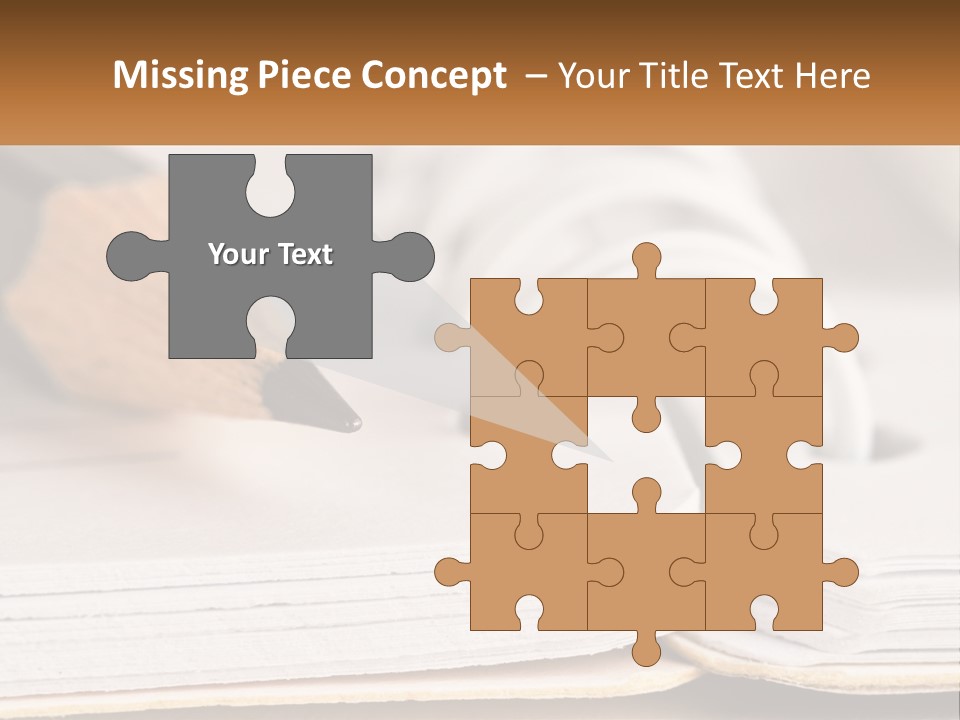 Water Ocean Daughter PowerPoint Template