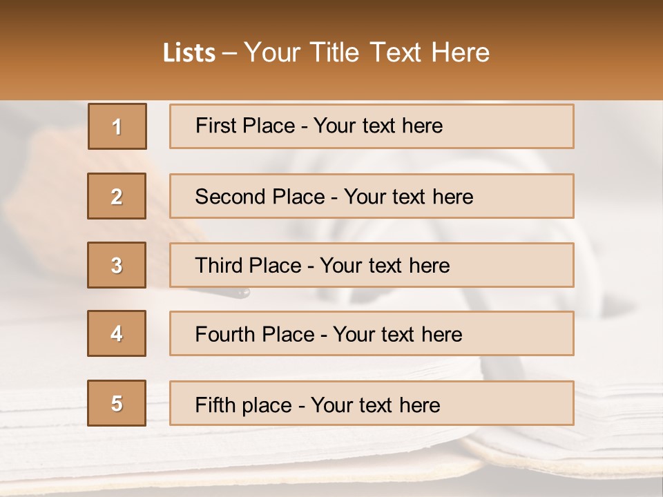Water Ocean Daughter PowerPoint Template