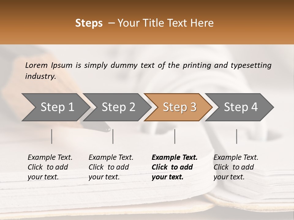 Water Ocean Daughter PowerPoint Template