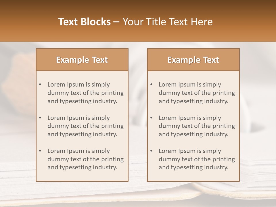 Water Ocean Daughter PowerPoint Template