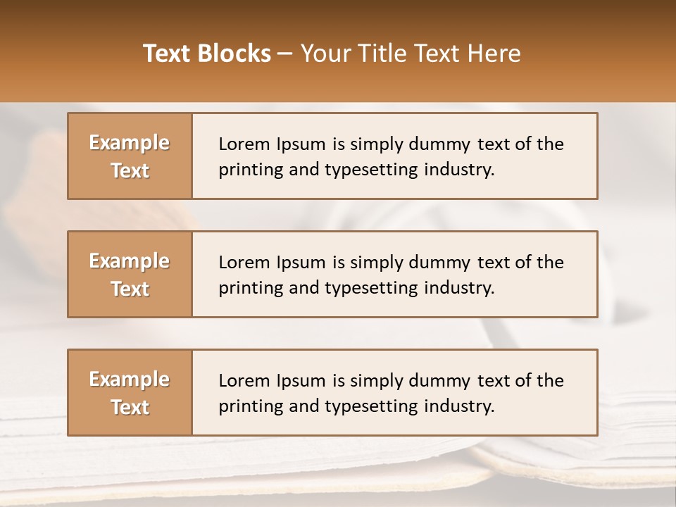 Water Ocean Daughter PowerPoint Template