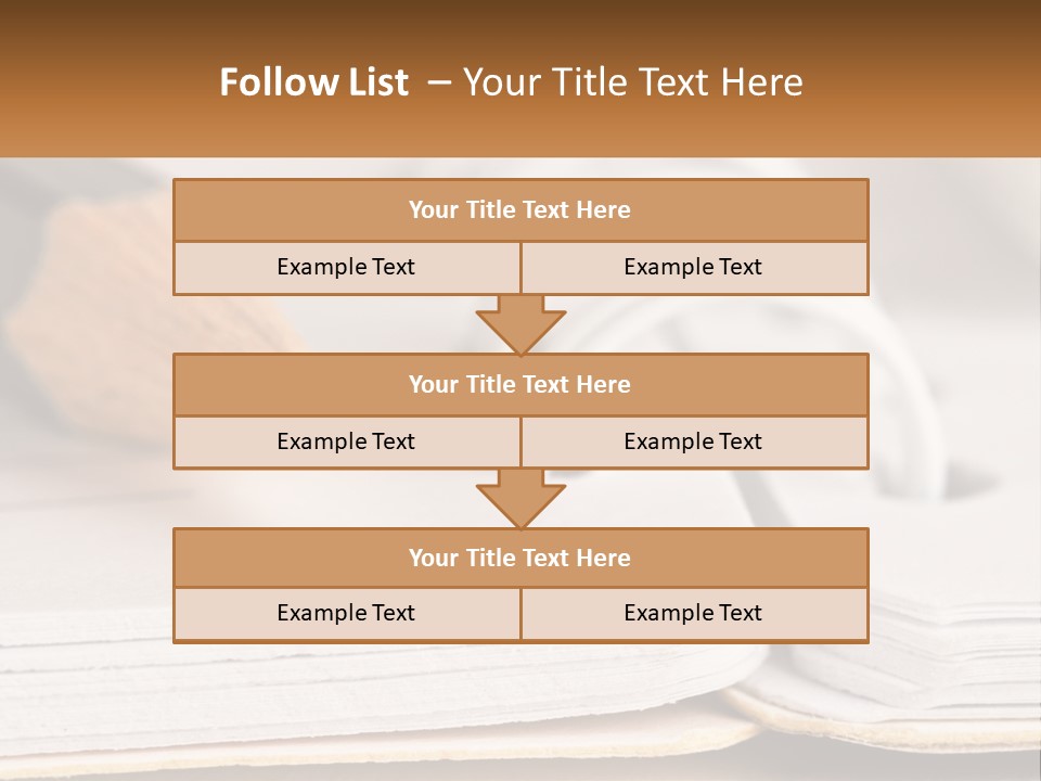 Water Ocean Daughter PowerPoint Template