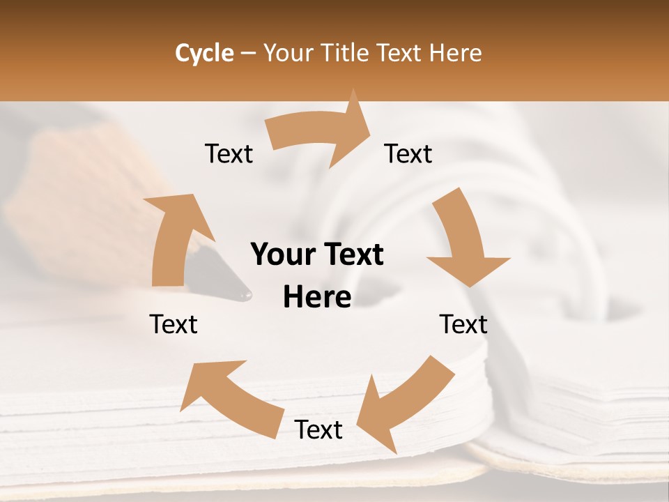 Water Ocean Daughter PowerPoint Template