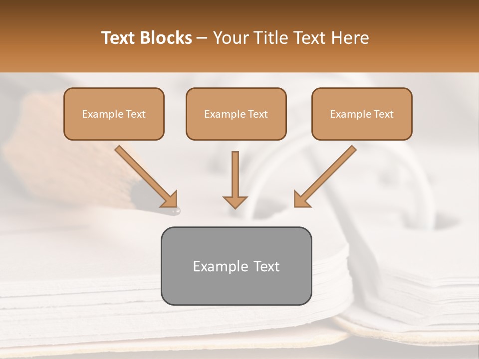 Water Ocean Daughter PowerPoint Template