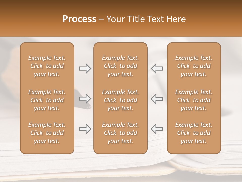 Water Ocean Daughter PowerPoint Template