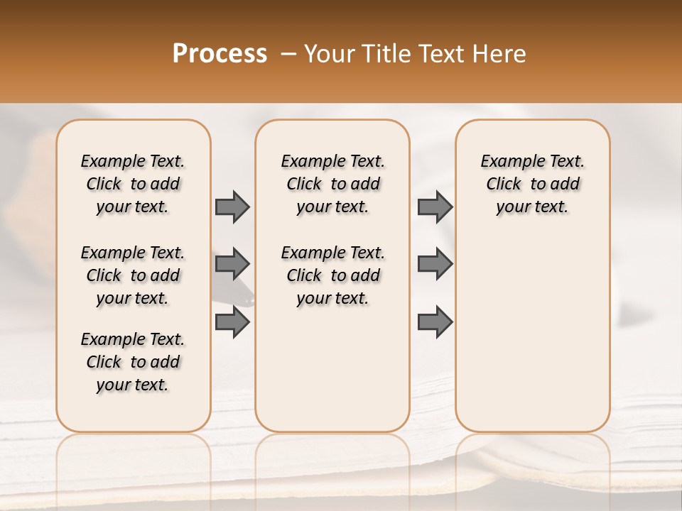 Water Ocean Daughter PowerPoint Template