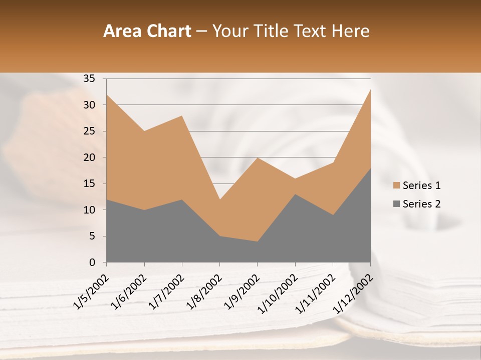 Water Ocean Daughter PowerPoint Template