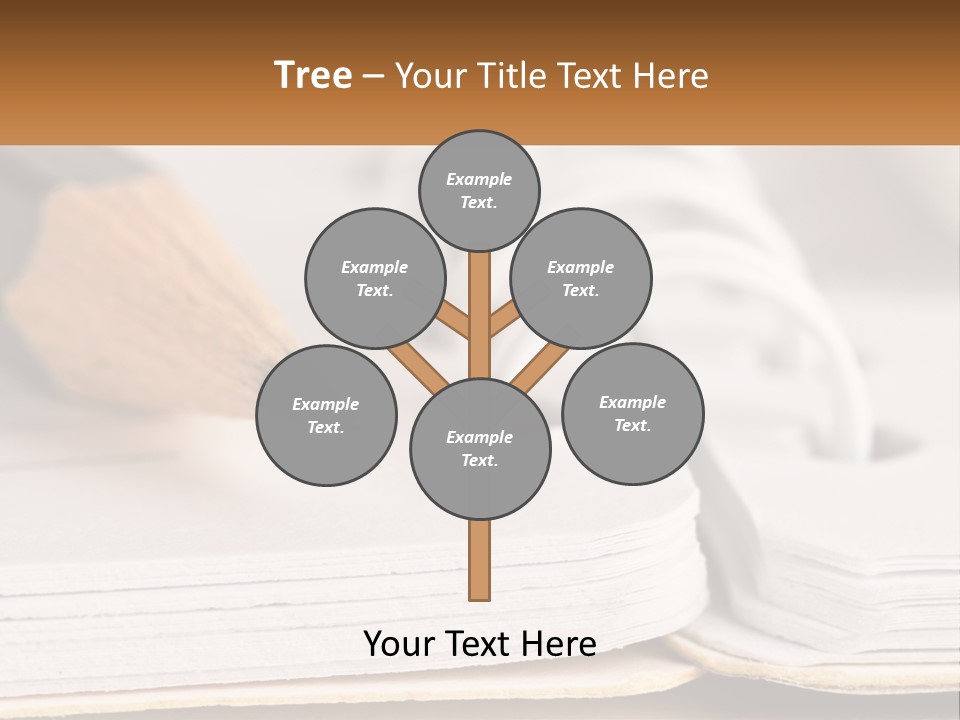 Water Ocean Daughter PowerPoint Template