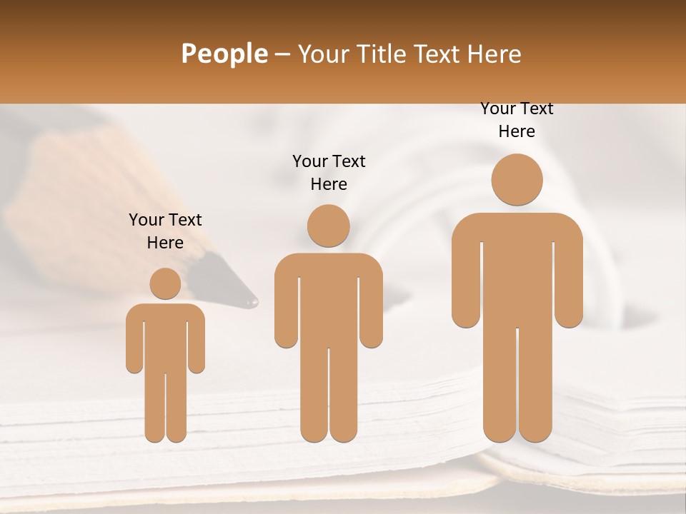 Water Ocean Daughter PowerPoint Template