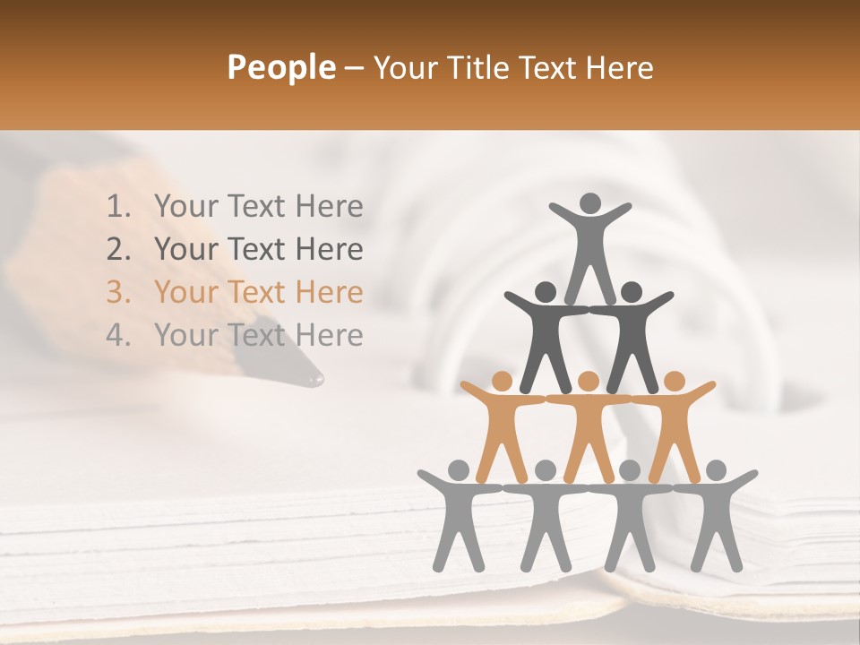 Water Ocean Daughter PowerPoint Template