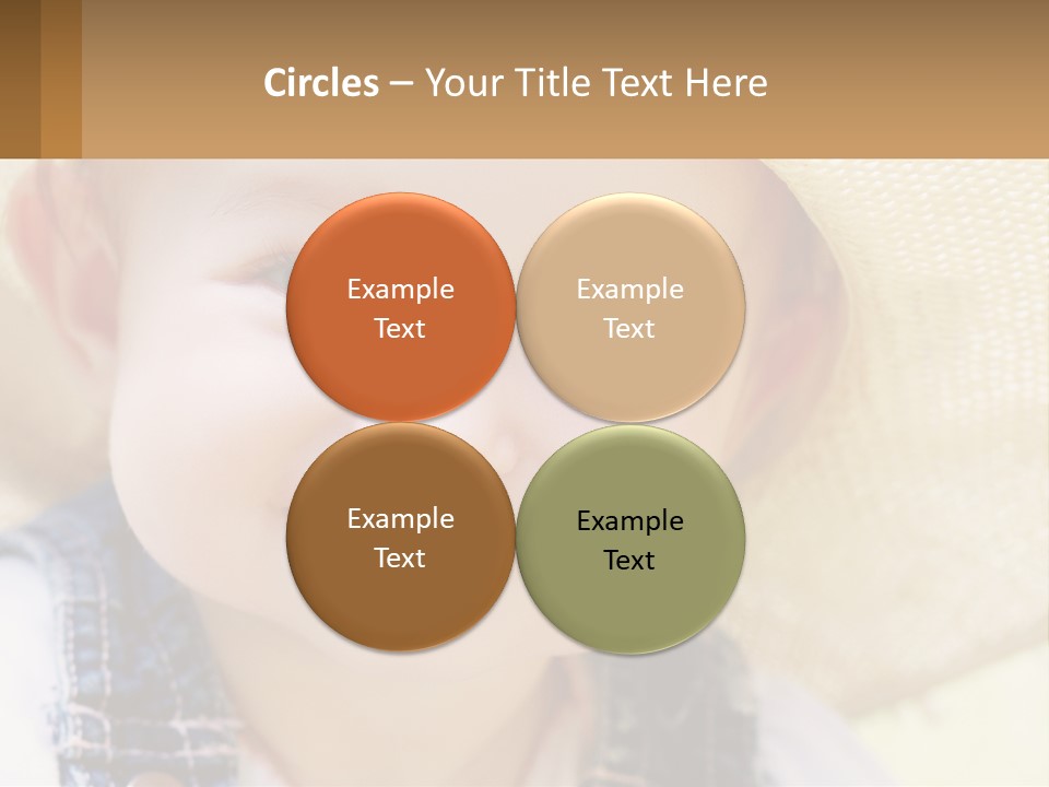 Elderly Coast Caucasian PowerPoint Template