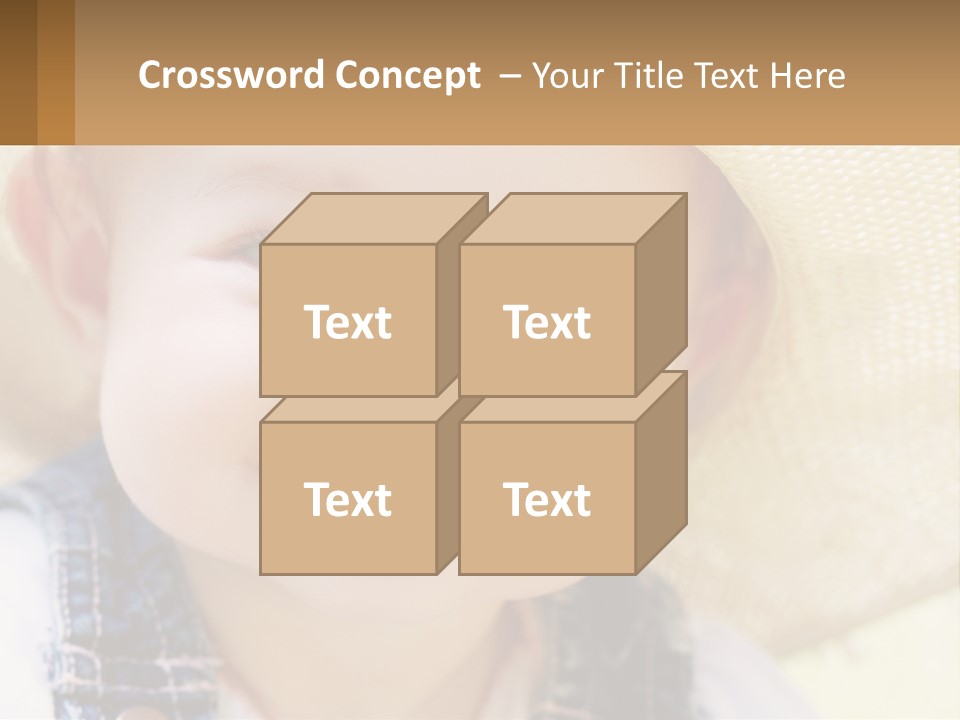 Elderly Coast Caucasian PowerPoint Template