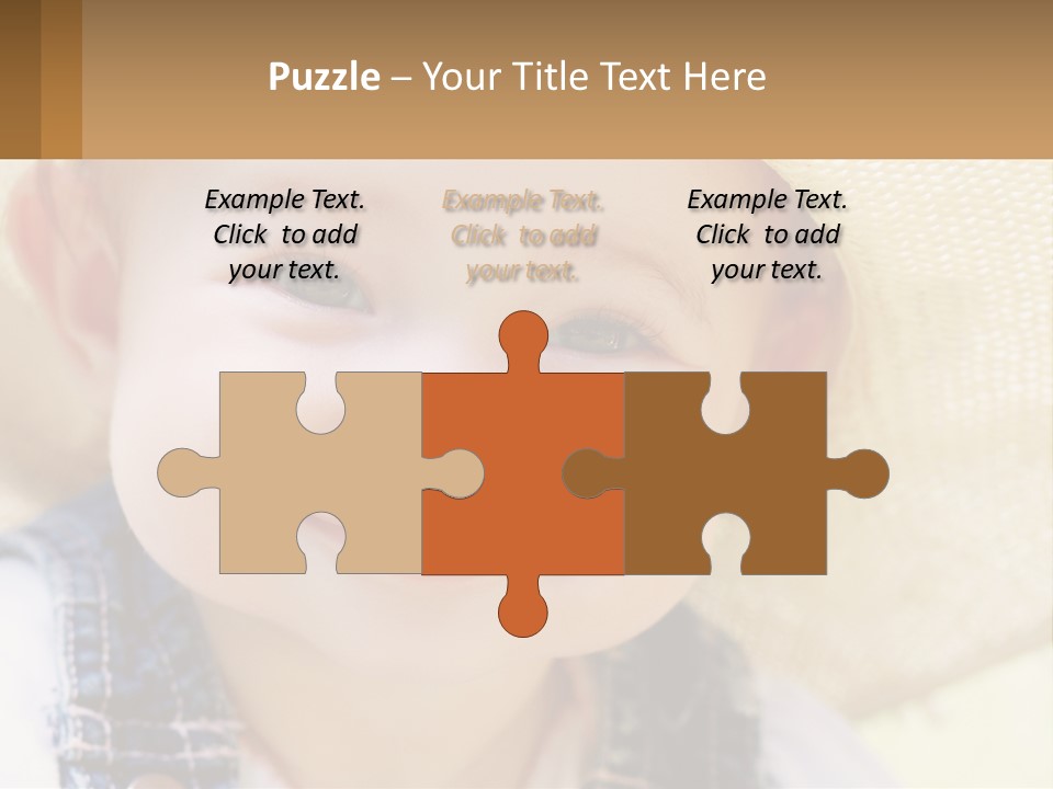 Elderly Coast Caucasian PowerPoint Template