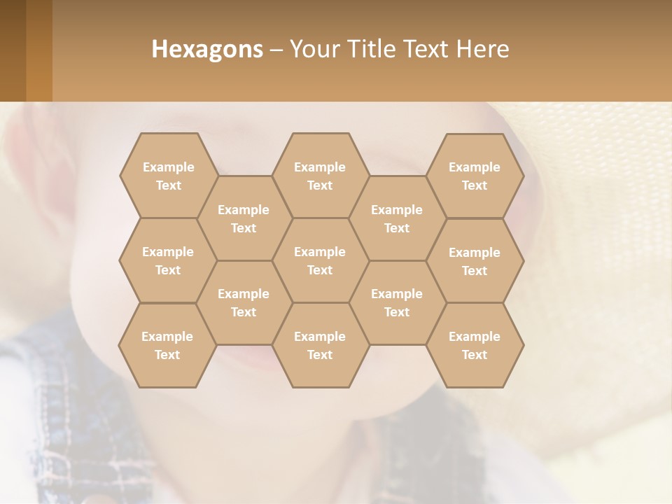 Elderly Coast Caucasian PowerPoint Template