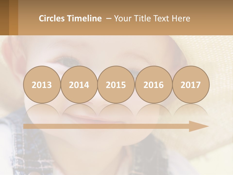 Elderly Coast Caucasian PowerPoint Template