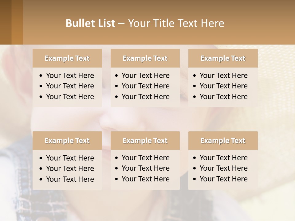 Elderly Coast Caucasian PowerPoint Template