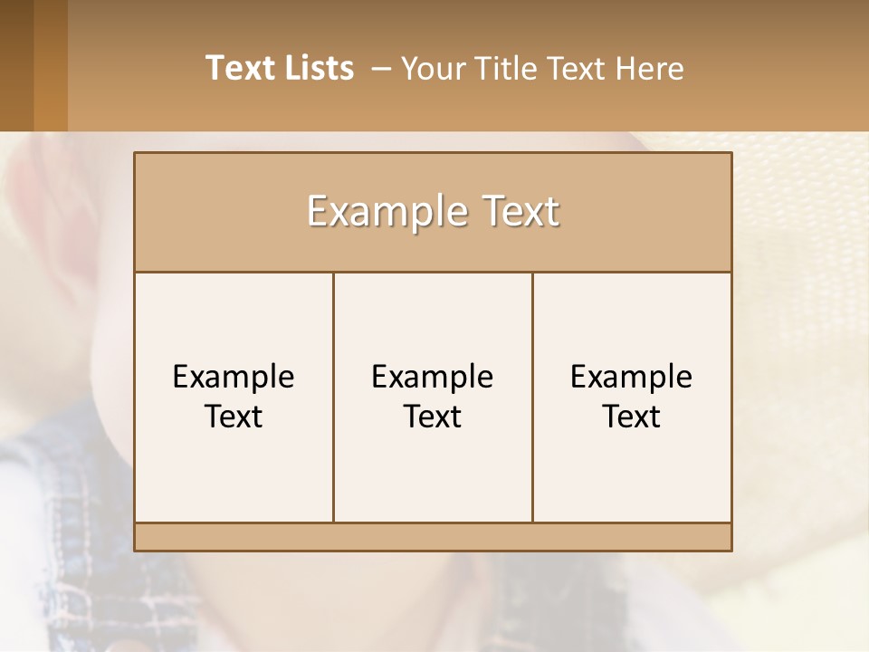 Elderly Coast Caucasian PowerPoint Template