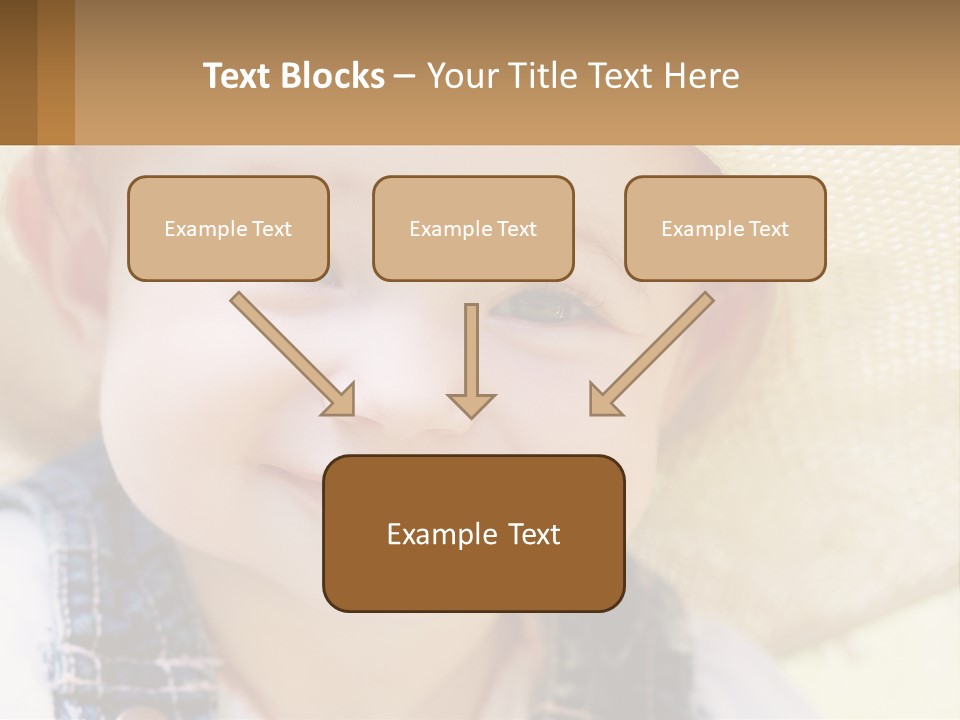Elderly Coast Caucasian PowerPoint Template