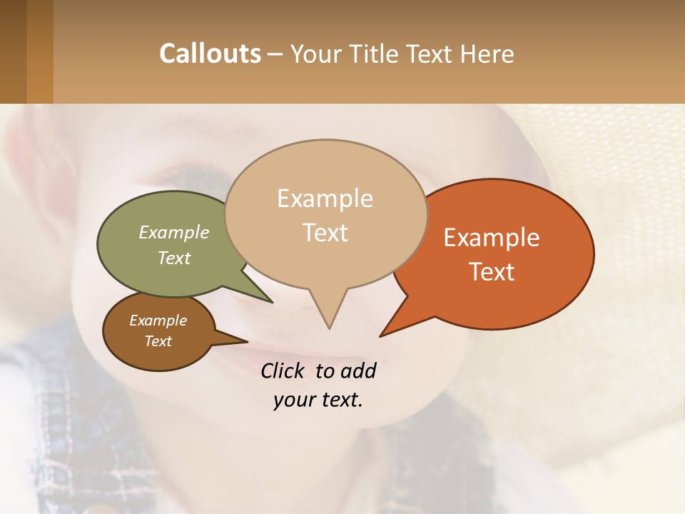 Elderly Coast Caucasian PowerPoint Template