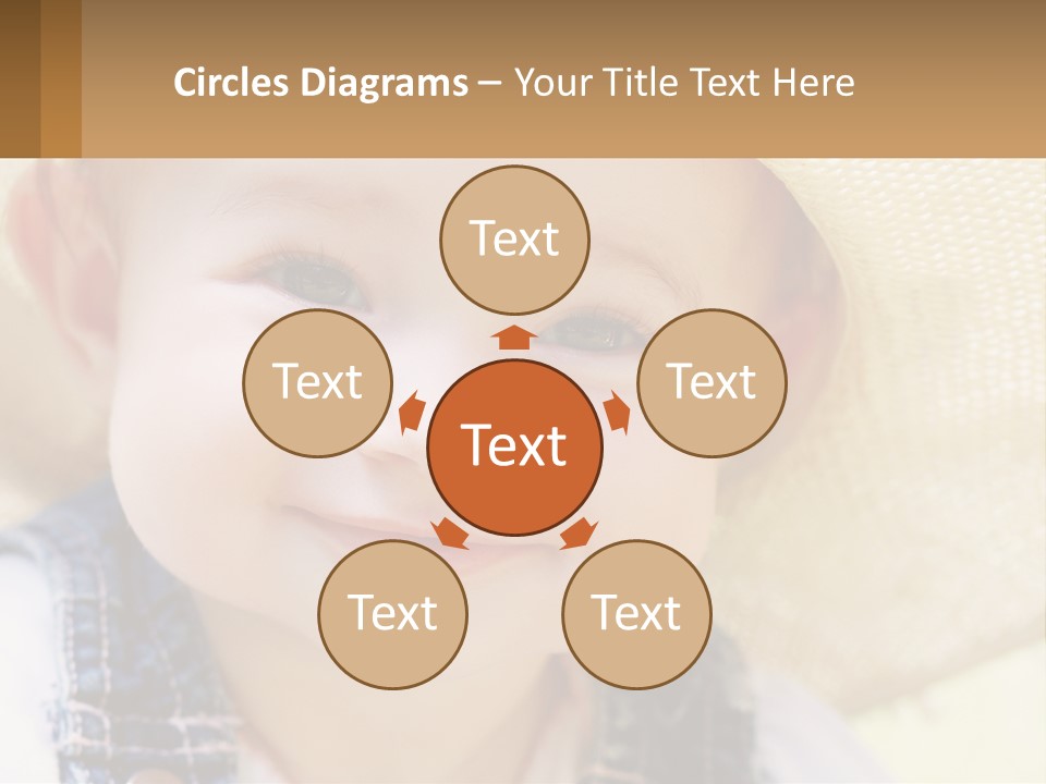 Elderly Coast Caucasian PowerPoint Template