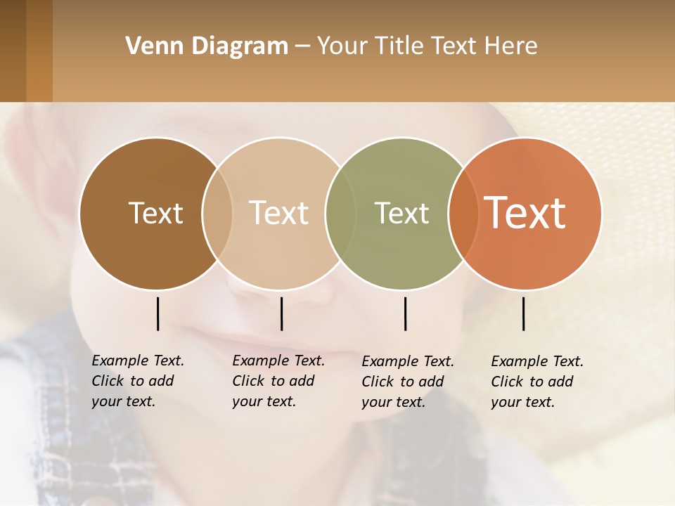 Elderly Coast Caucasian PowerPoint Template