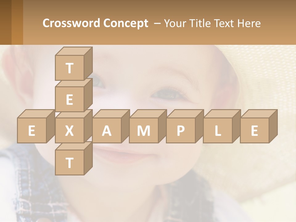 Elderly Coast Caucasian PowerPoint Template